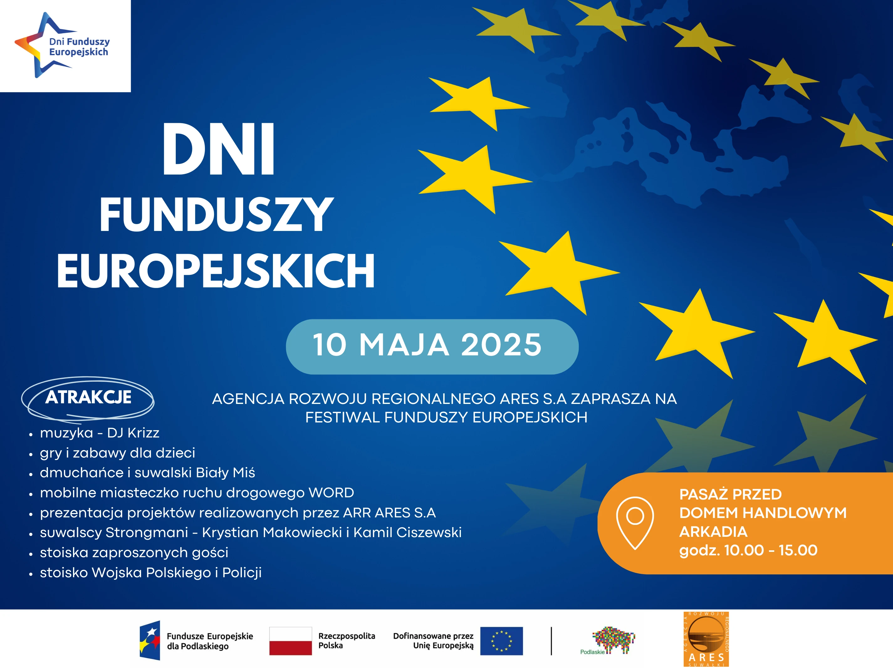 plakat Dni Funduszy Europejskich